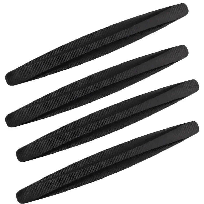2/4PCS Car Universal Front and Rear Bumper Protector Rubber Bumper Cover Protective Lip Strip Bumper Decoration Strip