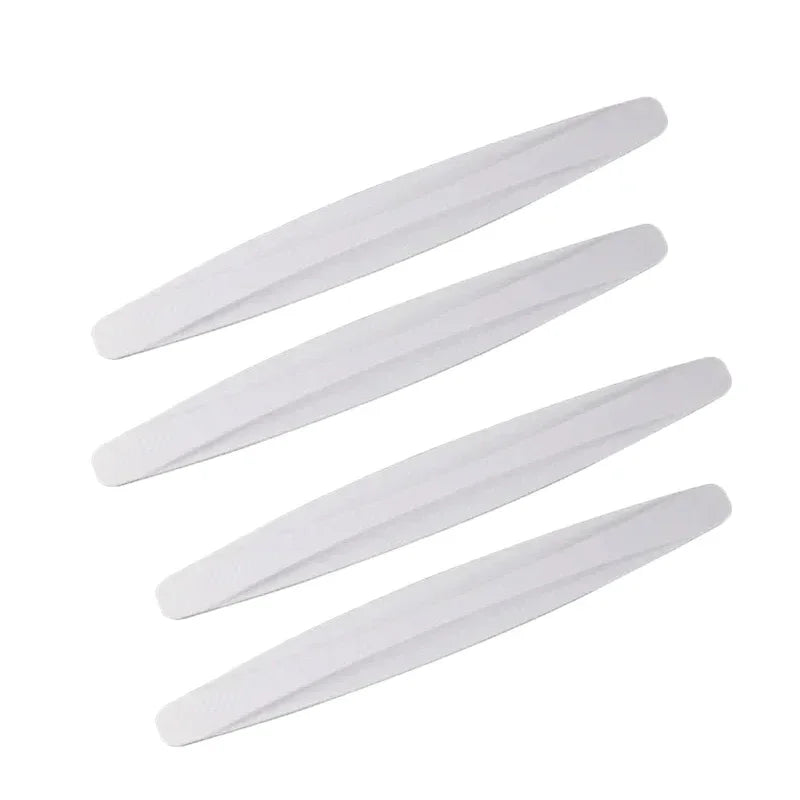 2/4PCS Car Universal Front and Rear Bumper Protector Rubber Bumper Cover Protective Lip Strip Bumper Decoration Strip