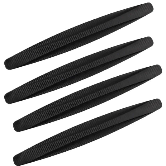 2/4PCS Car Universal Front and Rear Bumper Protector Rubber Bumper Cover Protective Lip Strip Bumper Decoration Strip