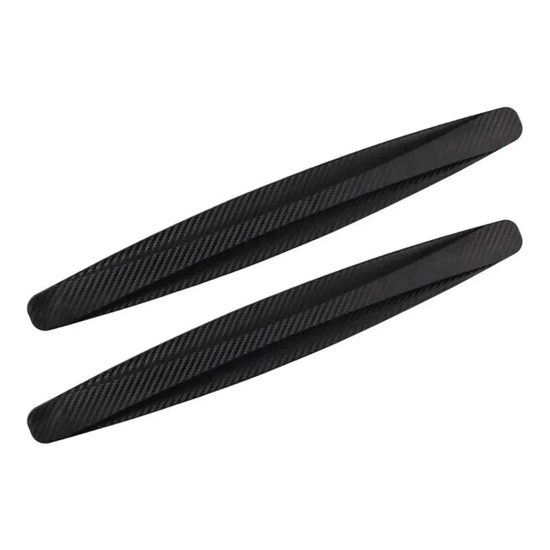 2/4PCS Car Universal Front and Rear Bumper Protector Rubber Bumper Cover Protective Lip Strip Bumper Decoration Strip