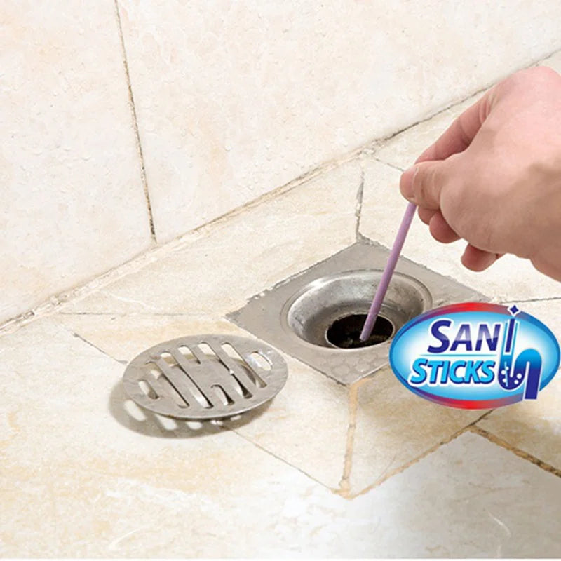 Drain Cleaners Solid Drain Cleaner Sticks Kitchen Toilet Bathtub Sewage Decontamination to Deodorant Sewer Stop Clogging Tools