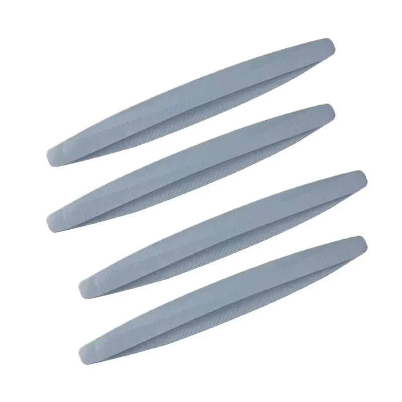 2/4PCS Car Universal Front and Rear Bumper Protector Rubber Bumper Cover Protective Lip Strip Bumper Decoration Strip