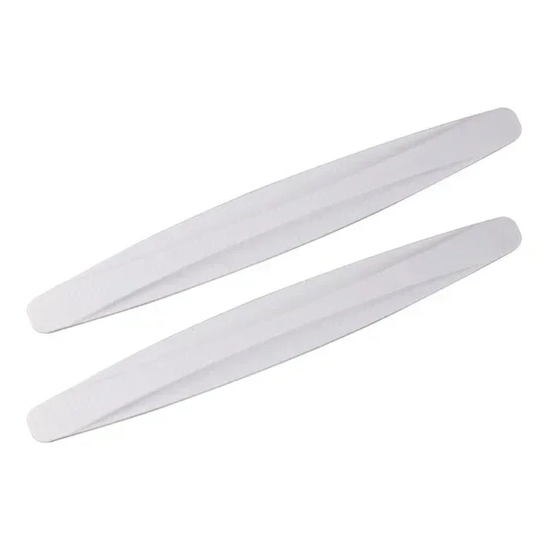 2/4PCS Car Universal Front and Rear Bumper Protector Rubber Bumper Cover Protective Lip Strip Bumper Decoration Strip