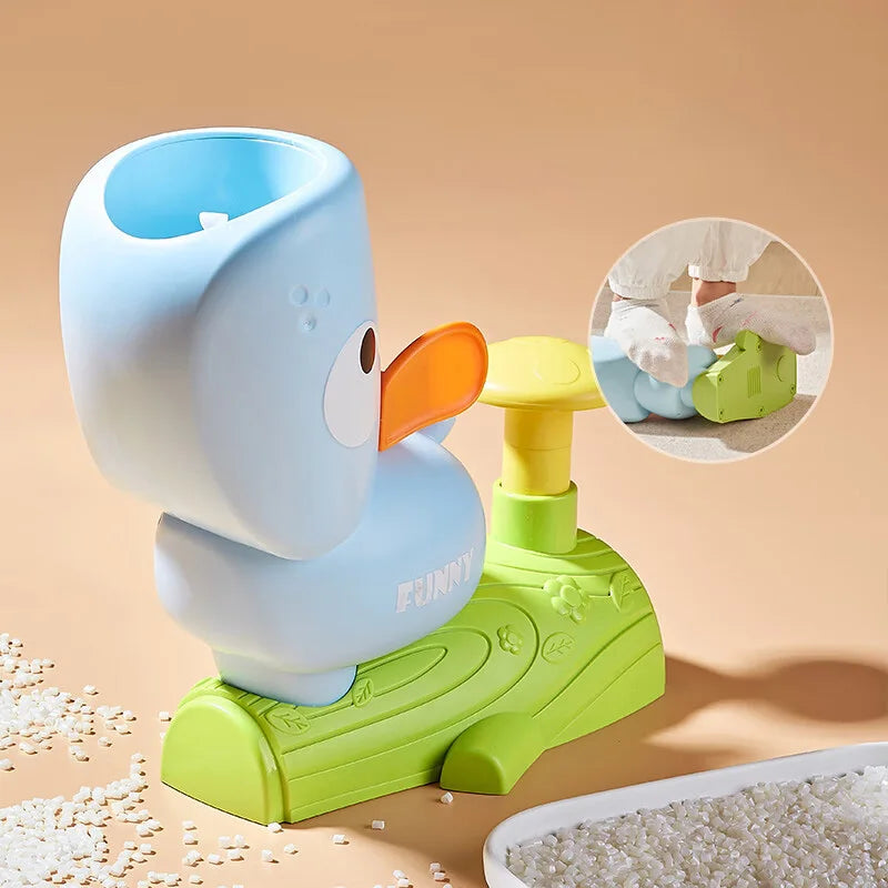Outdoor Air Disc Launcher Toys for Children - Summer Backyard Flying Game for Family Fun