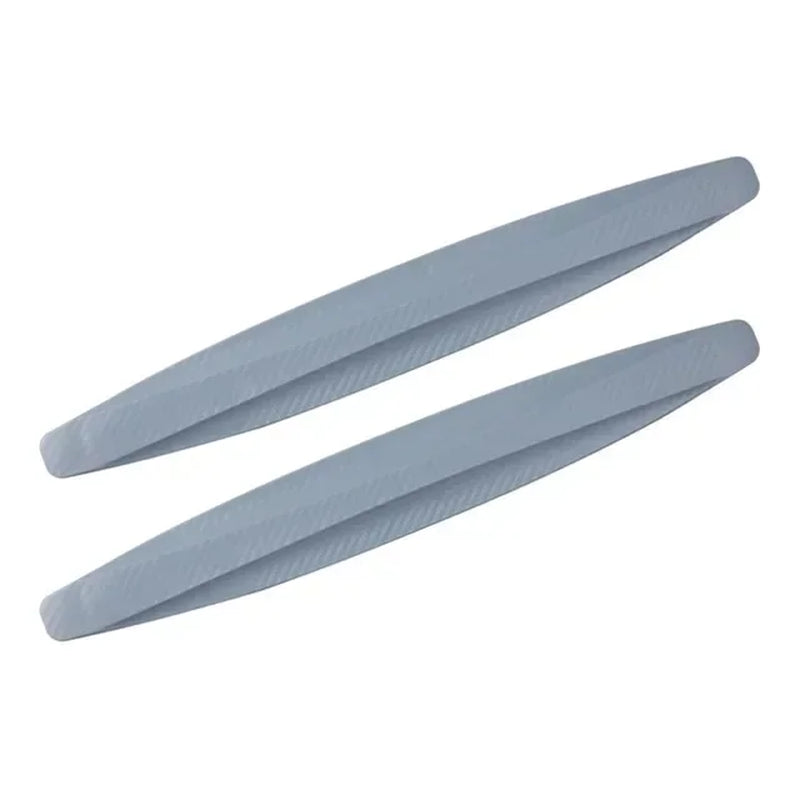 2/4PCS Car Universal Front and Rear Bumper Protector Rubber Bumper Cover Protective Lip Strip Bumper Decoration Strip